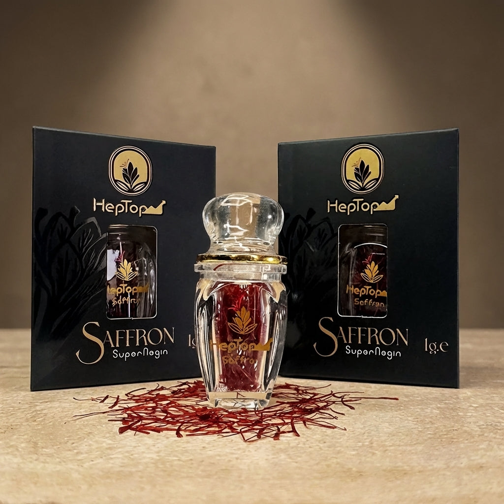 Organik İran Safranı (Süper Negin) 1gr – 10 adet