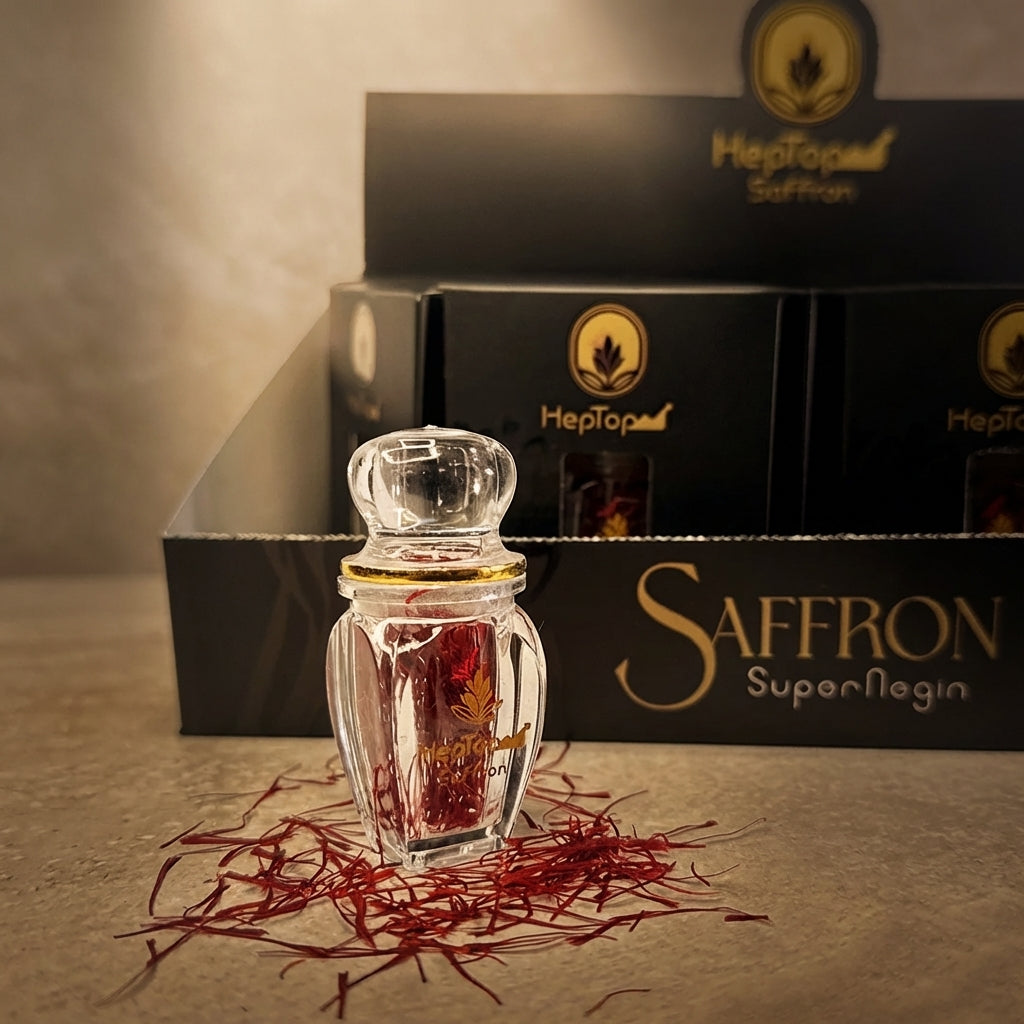 Organik İran Safranı (Süper Negin) 1gr – 10 adet