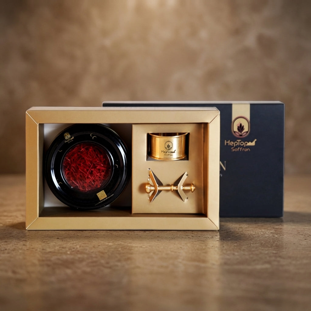 Organik İran Safranı (Süper Negin) 3gr + Havan Hediyeli