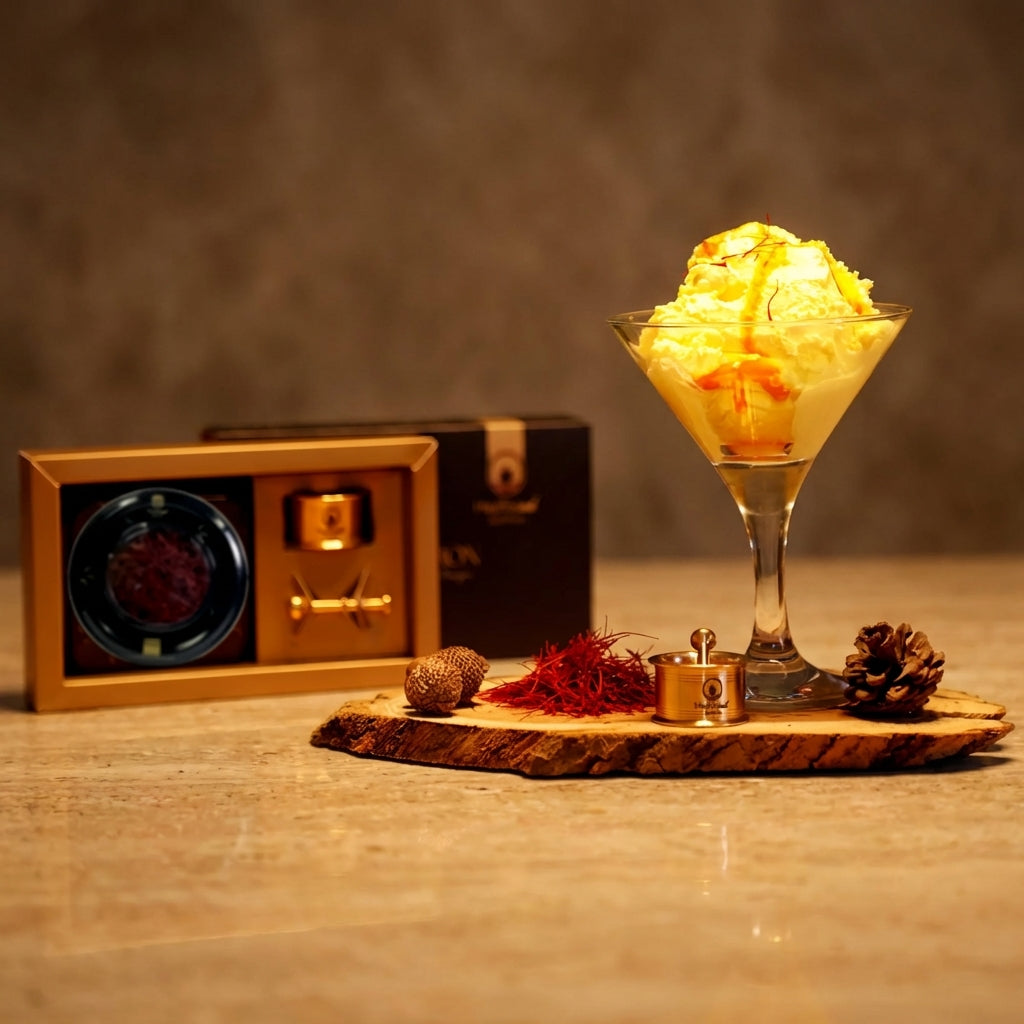 Organik İran Safranı (Süper Negin) 3gr + Havan Hediyeli