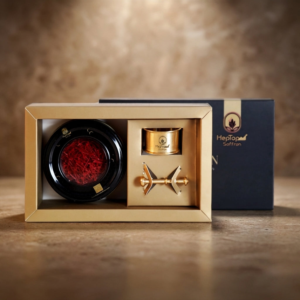 Organik İran Safranı (Süper Negin) 2gr + Havan Hediyeli